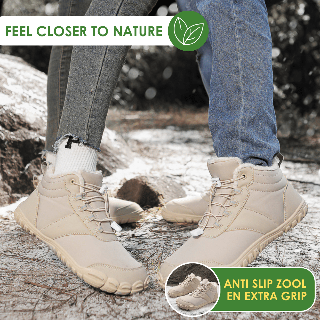Motion Trek - Outdoor Warme Gevoerde Barefoot Schoenen
