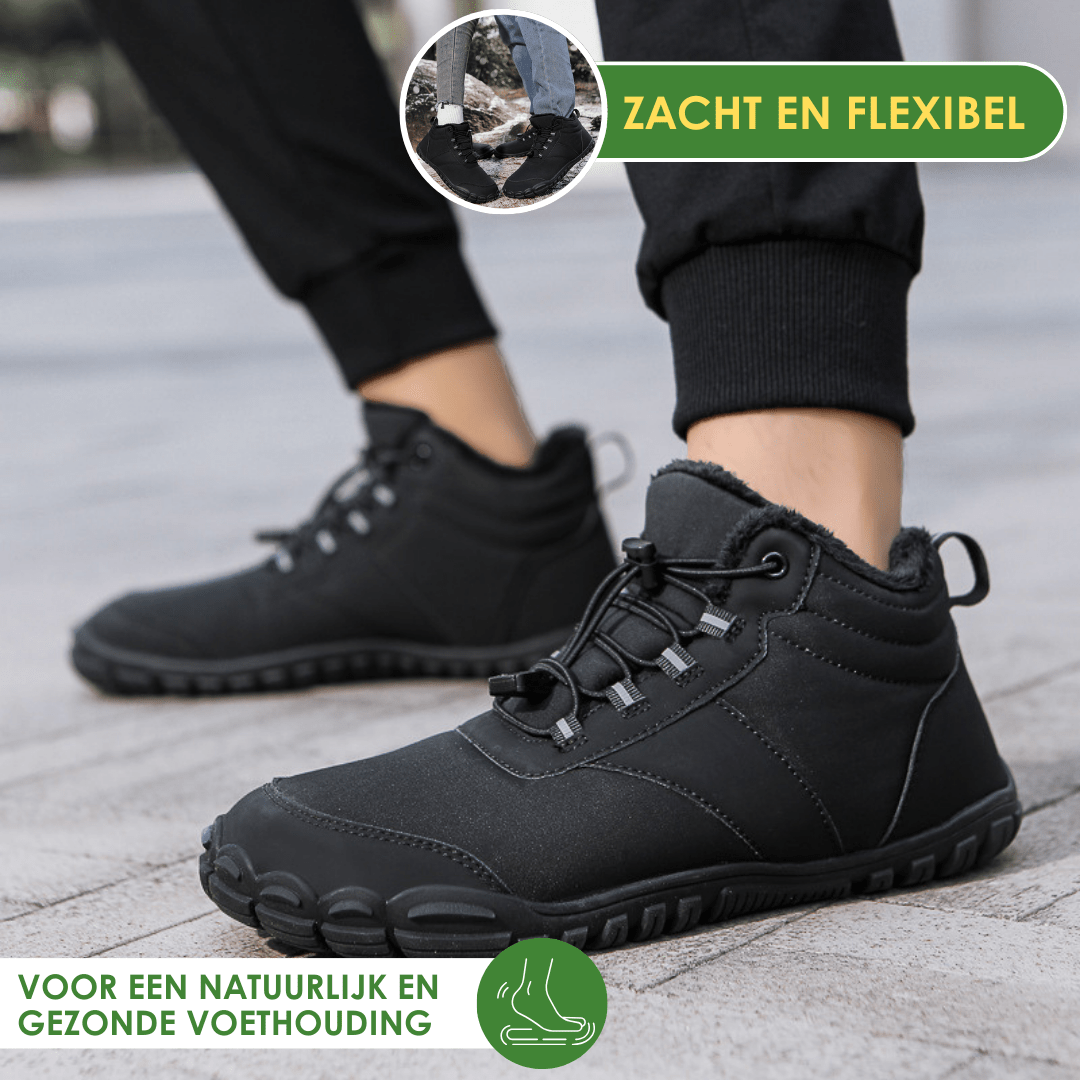 Motion Trek - Outdoor Warme Gevoerde Barefoot Schoenen