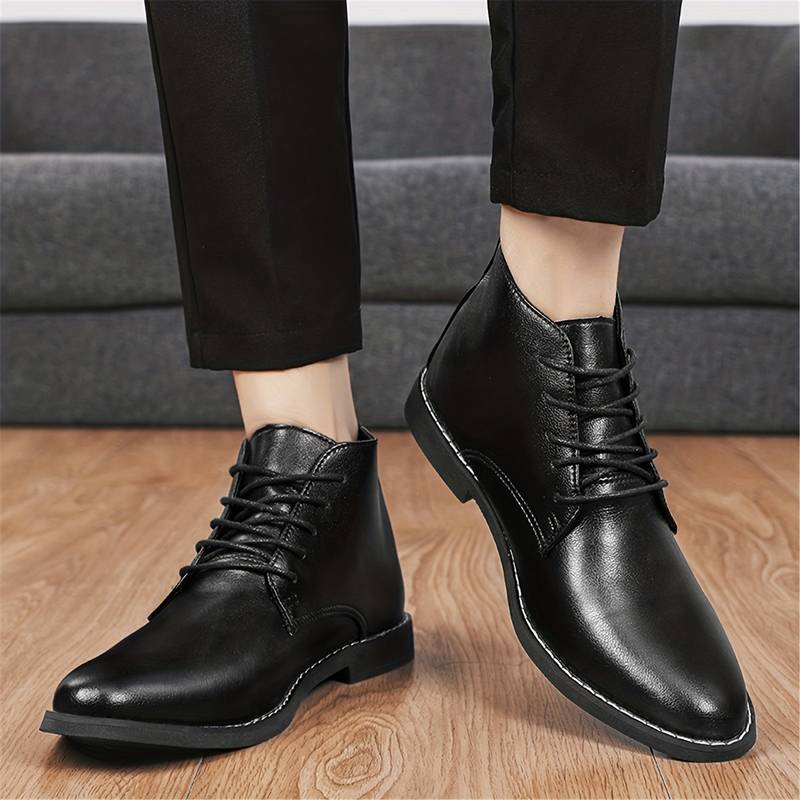 Lars – Casual Leren Oxford Schoenen Met Punt