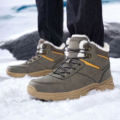 Patrick - Gevoerde en Waterdichte Winter Wandelschoenen