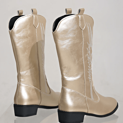 Catherine - Elegante Cowboylaarzen met Lage Hak