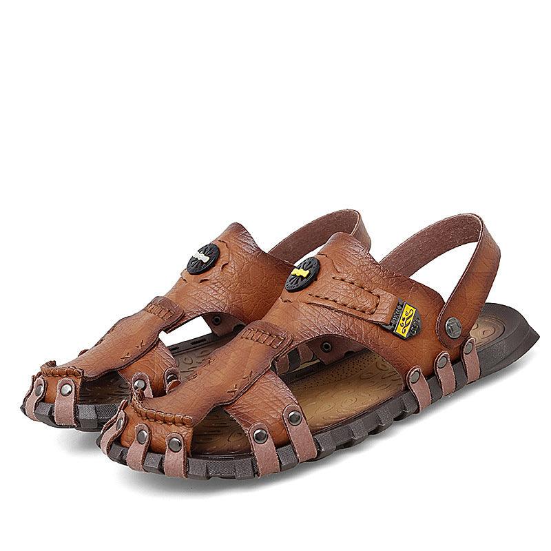 Orlando - Ademend Zachte Zool Leren Sandalen