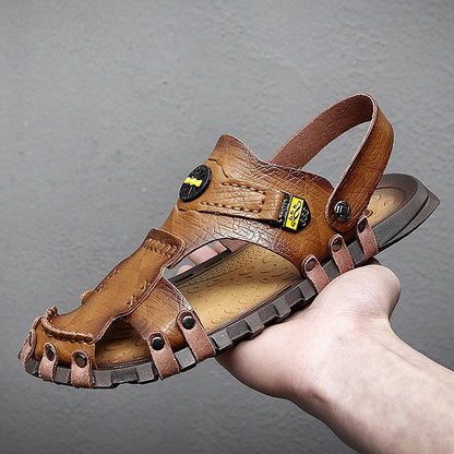 Orlando - Ademend Zachte Zool Leren Sandalen