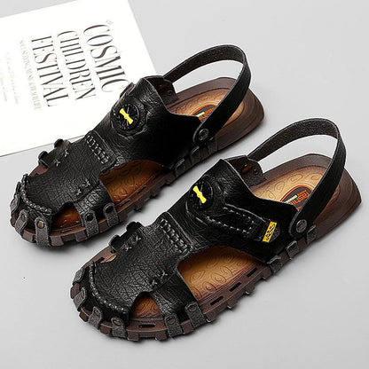 Orlando - Ademend Zachte Zool Leren Sandalen