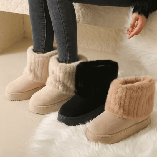 Elora - Winterproof Warme Teddy Snowboots