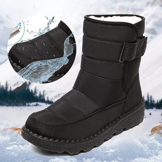 Noëlle – Warme Winterproof Gevoerde Laarzen