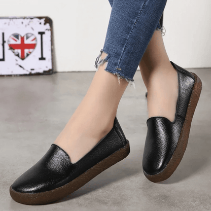 Saanvi – Luxe Leren Slip-On Instappers