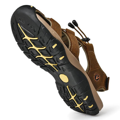 Harry - Orthopedische Leren Outdoor Sandalen