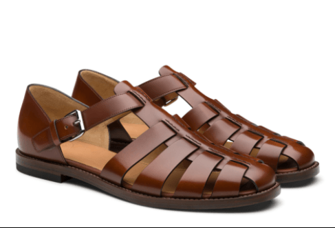 Yael - Ademend Luxe Leren Strand Sandalen