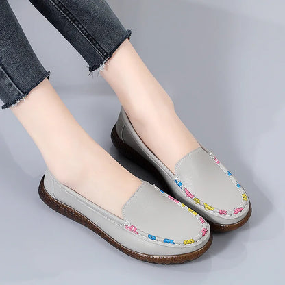 Elara - Modieuze leren mocassins