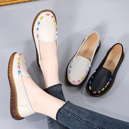 Elara - Modieuze leren mocassins