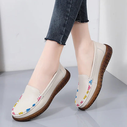 Elara - Modieuze leren mocassins