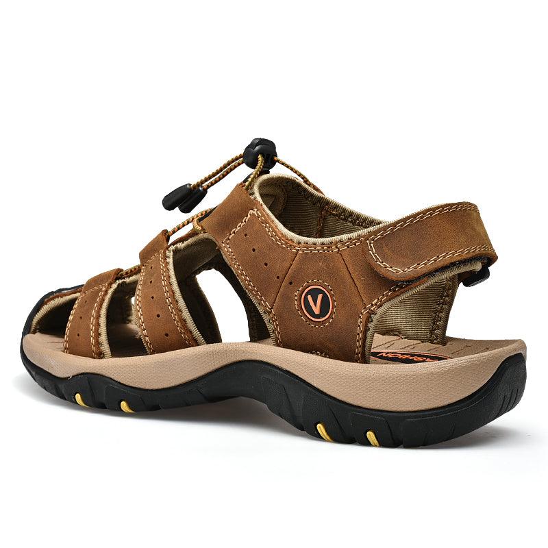 Harry - Orthopedische Leren Outdoor Sandalen