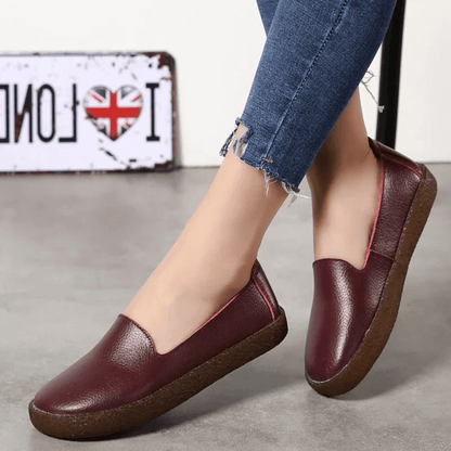 Saanvi – Luxe Leren Slip-On Instappers