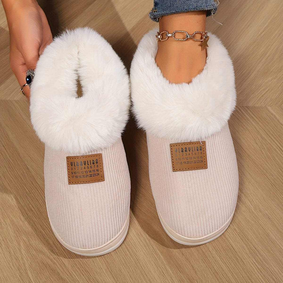 Saphira - Cozy Slippers Met Luxe Voering