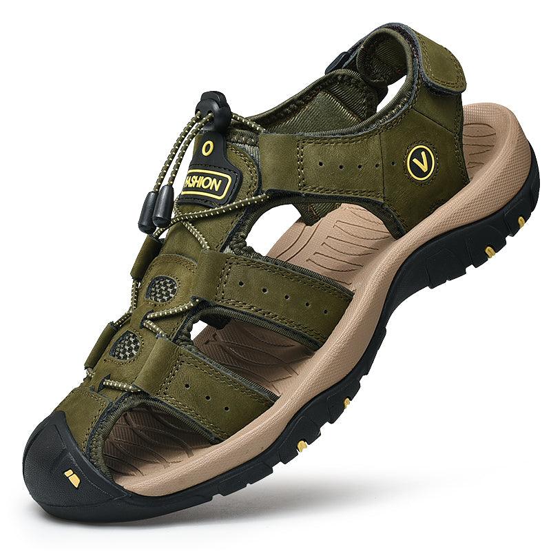 Harry - Orthopedische Leren Outdoor Sandalen