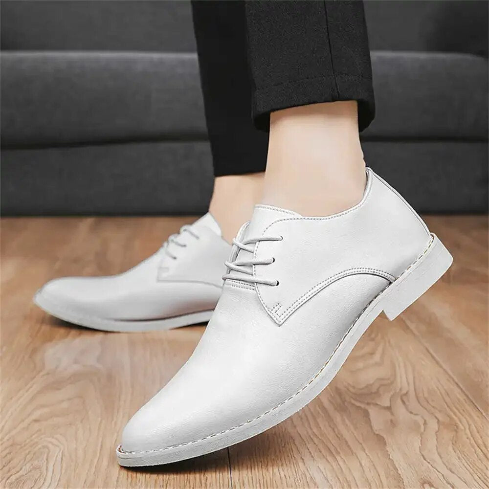 Lars – Casual Leren Oxford Schoenen Met Punt