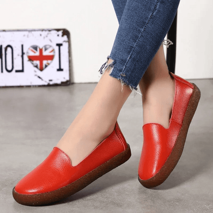 Saanvi – Luxe Leren Slip-On Instappers