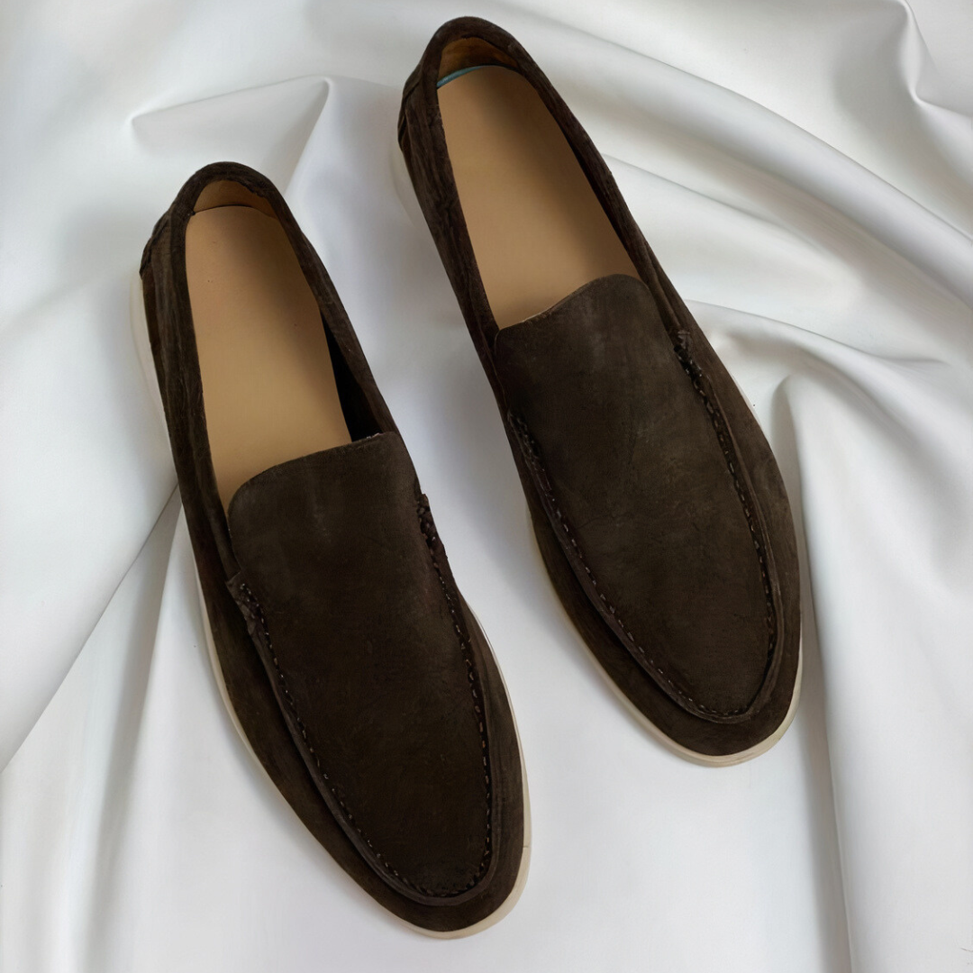 Cedric – Premium Suède Herenloafers