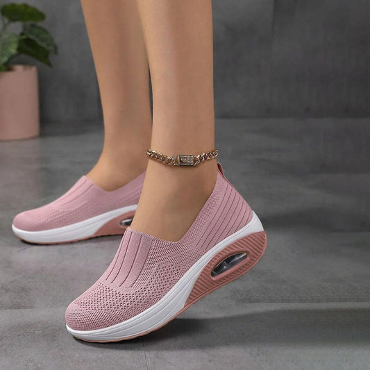 Seraphina  - Comfy Air Ademende Slip-On Sneakers voor Dames