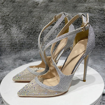 Nadine - Luxe Pumps met Glanzend Detail