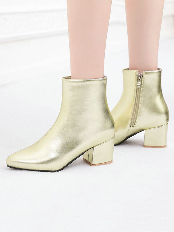 Daisy – Stijlvolle Glimmende Chelsea Boots