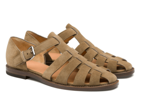 Yael - Ademend Luxe Leren Strand Sandalen