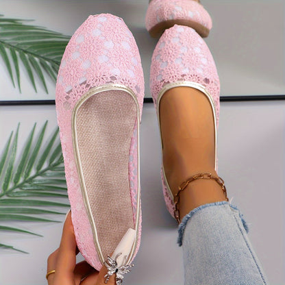 Whitney – Glitter Ballerina Flats