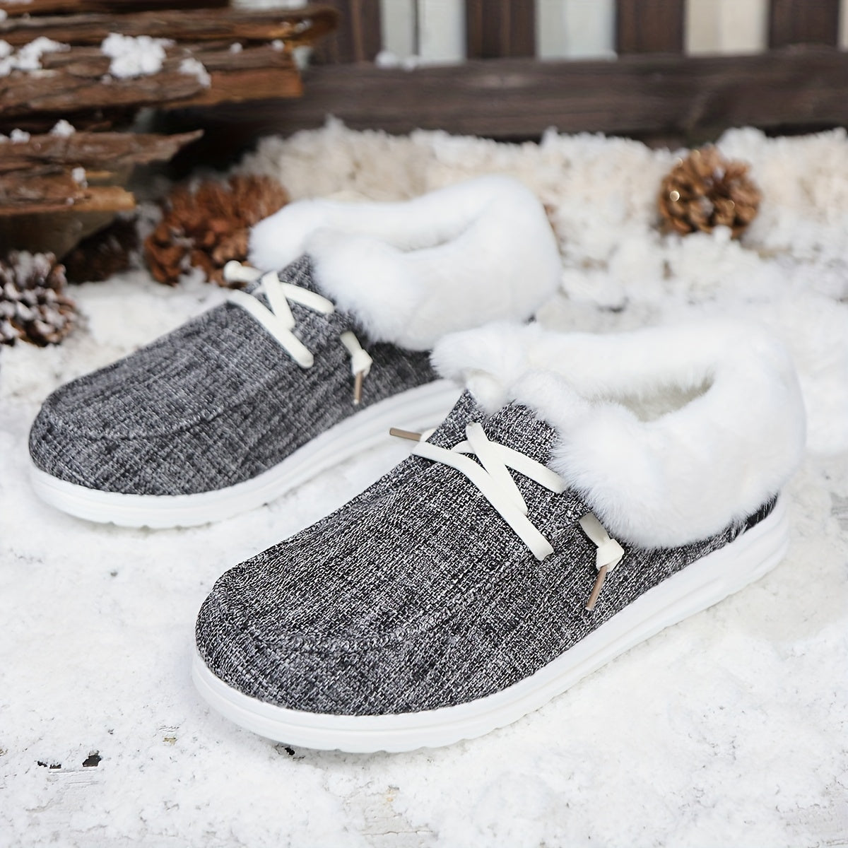 Seraphine - Comfortabele Warm Gevoerde Winterschoenen