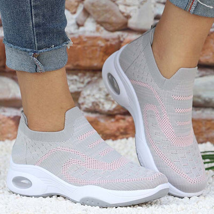 Annamarie - Comfortabele Orthopedische Sneakers van Mesh en Air