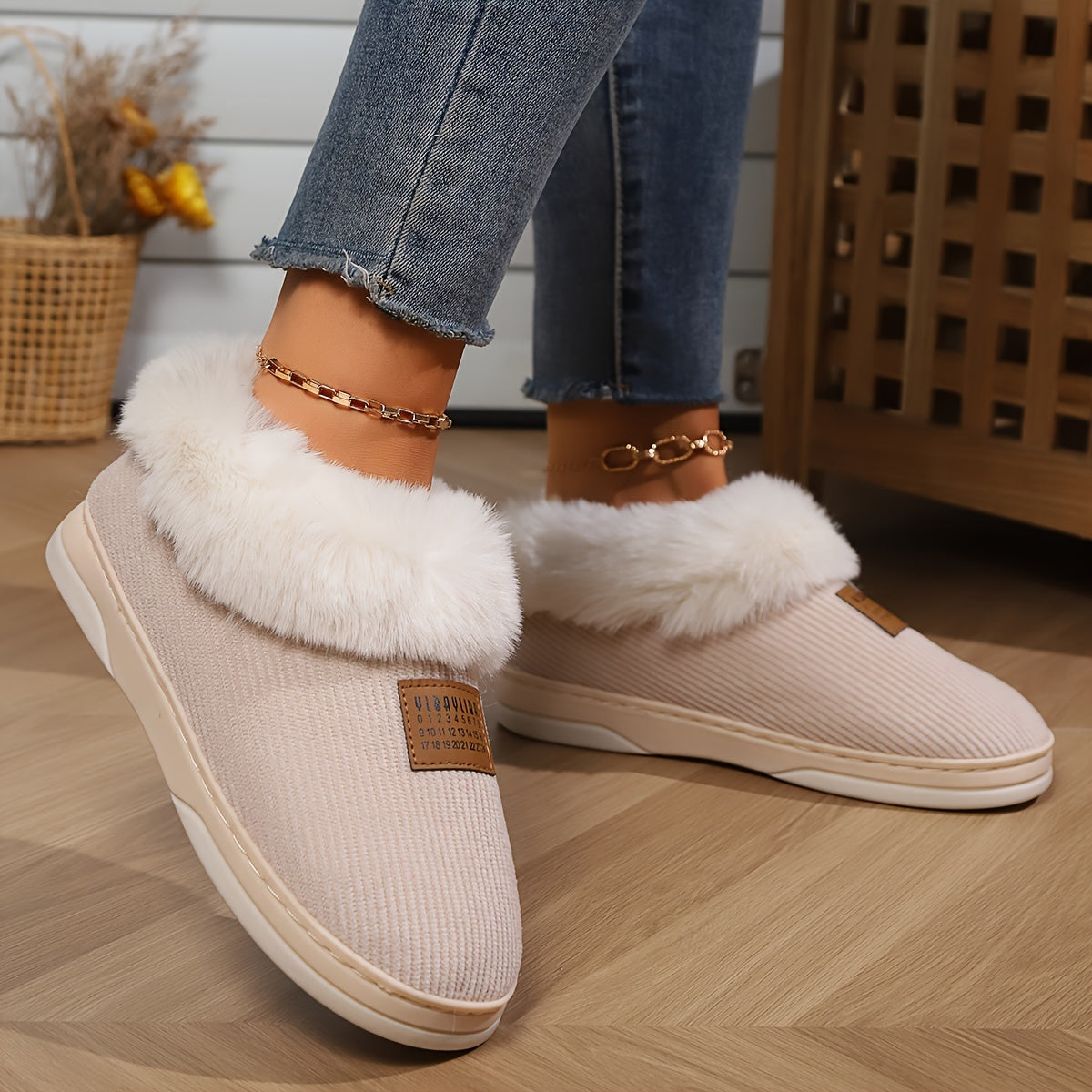 Saphira - Cozy Slippers Met Luxe Voering