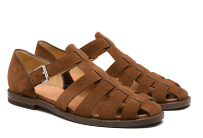 Yael - Ademend Luxe Leren Strand Sandalen