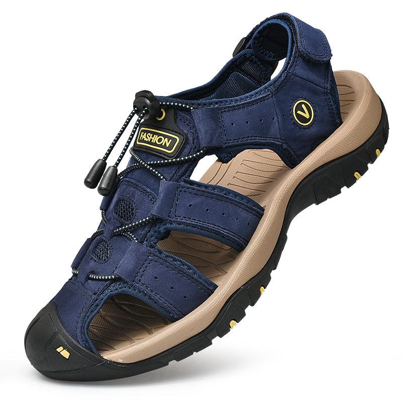 Harry - Orthopedische Leren Outdoor Sandalen