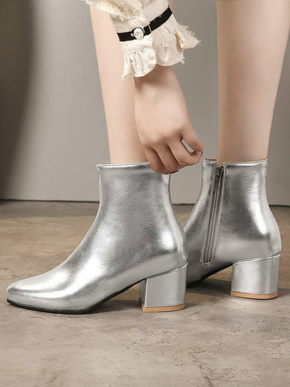 Daisy – Stijlvolle Glimmende Chelsea Boots