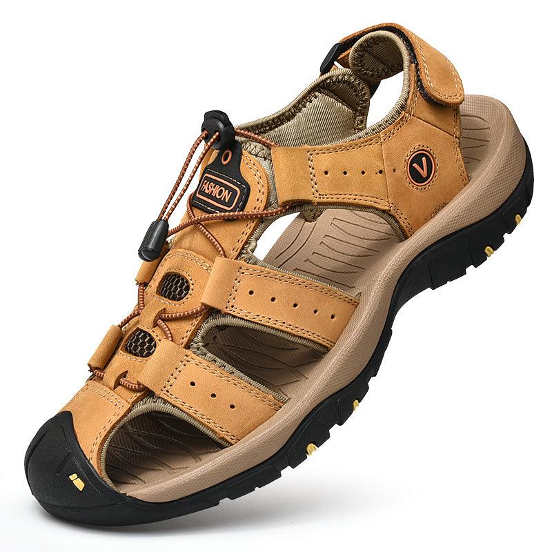 Harry - Orthopedische Leren Outdoor Sandalen