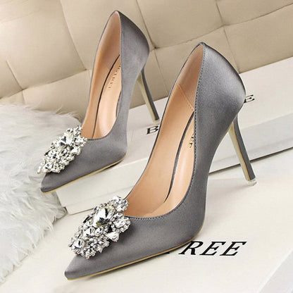 Lira - Glanzende Sequins Stiletto's