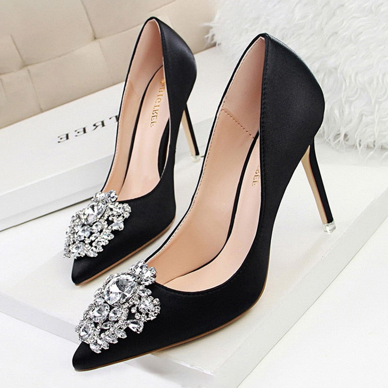 Lira - Glanzende Sequins Stiletto's