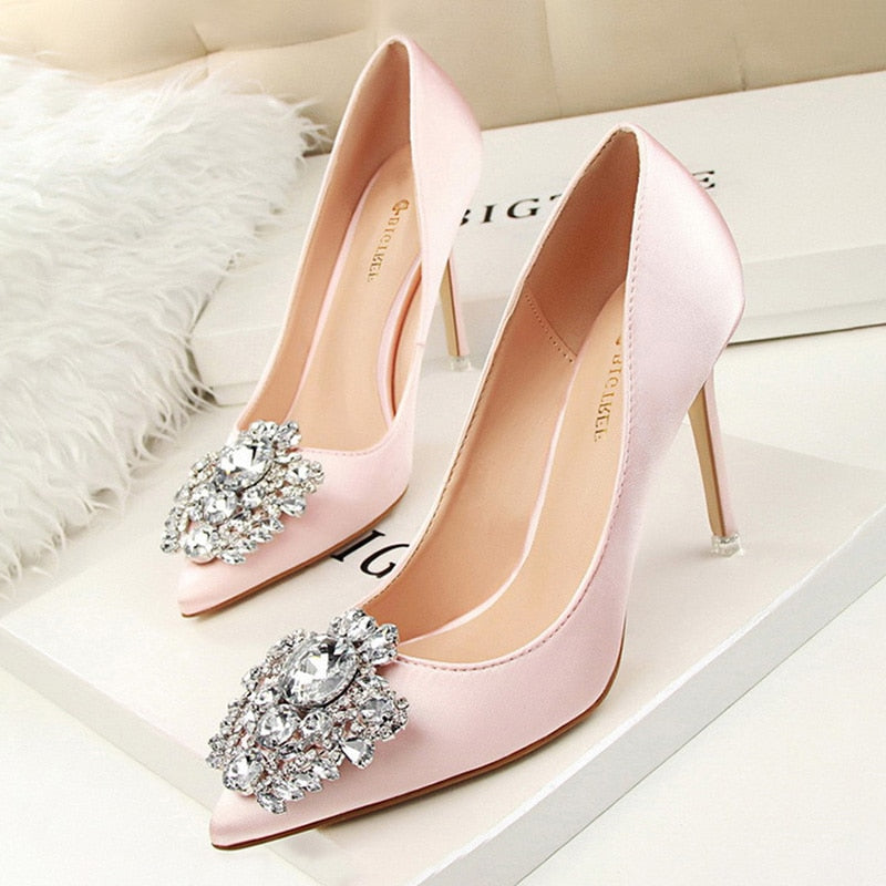 Lira - Glanzende Sequins Stiletto's