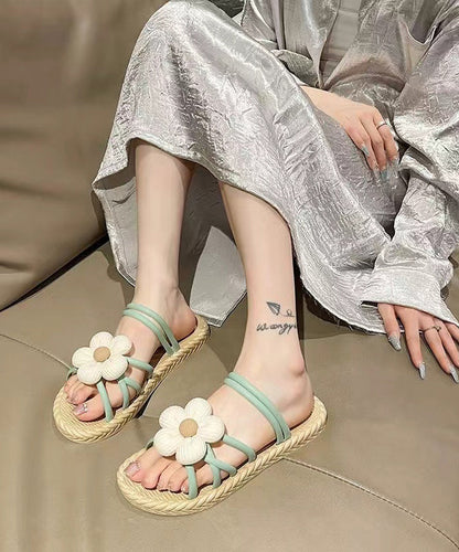 Klazin - Stijlvolle Bloem Orthopedische Sandalen