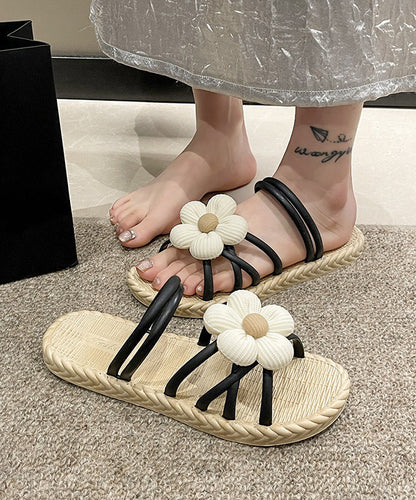 Klazin - Stijlvolle Bloem Orthopedische Sandalen