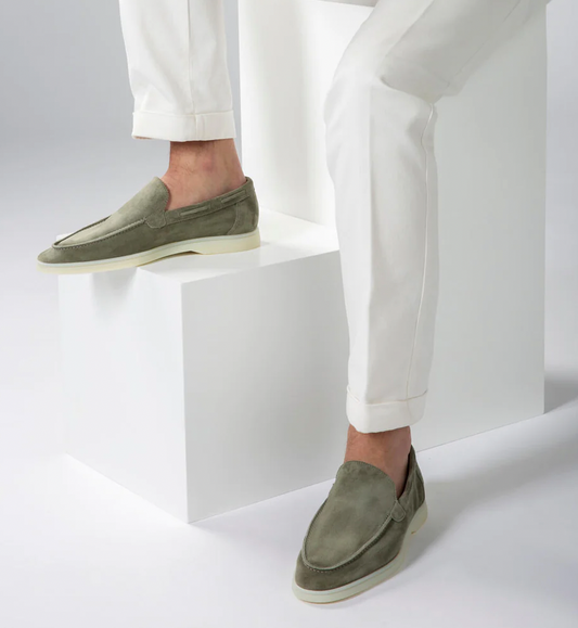 Ezio - Stijlvolle Comfortabele Leren Loafers