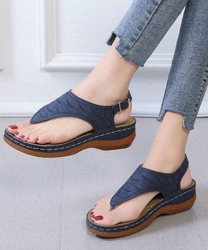 Ysabel - Elegante Stijlvolle Plateau Sandalen met Gesp