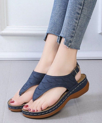 Ysabel - Elegante Stijlvolle Plateau Sandalen met Gesp