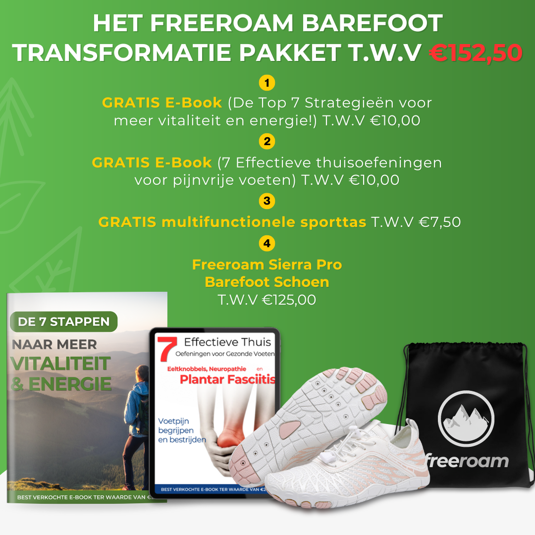 Sierra Pro - De Gezonde en Comfortabele Barefoot Schoenen