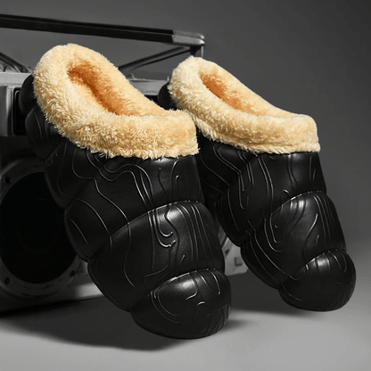 Allan – Levendige herenpantoffels met stijl
