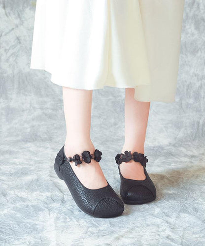 Arina - Hoogwaardige Leren Loafers met Gesp