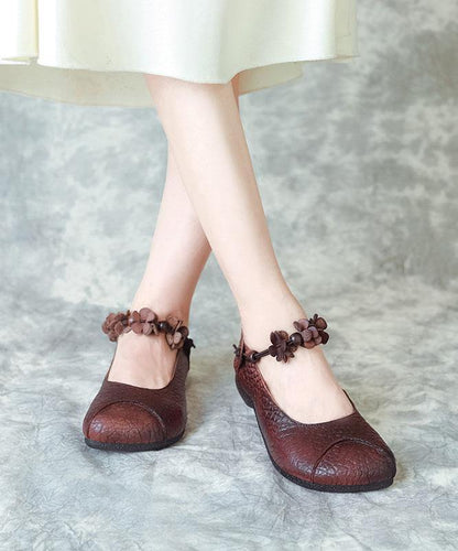 Arina - Hoogwaardige Leren Loafers met Gesp