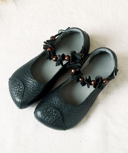 Arina - Hoogwaardige Leren Loafers met Gesp