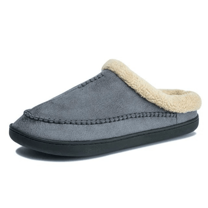 CloudSoft – Fleece gevoerde herenpantoffels voor binnen