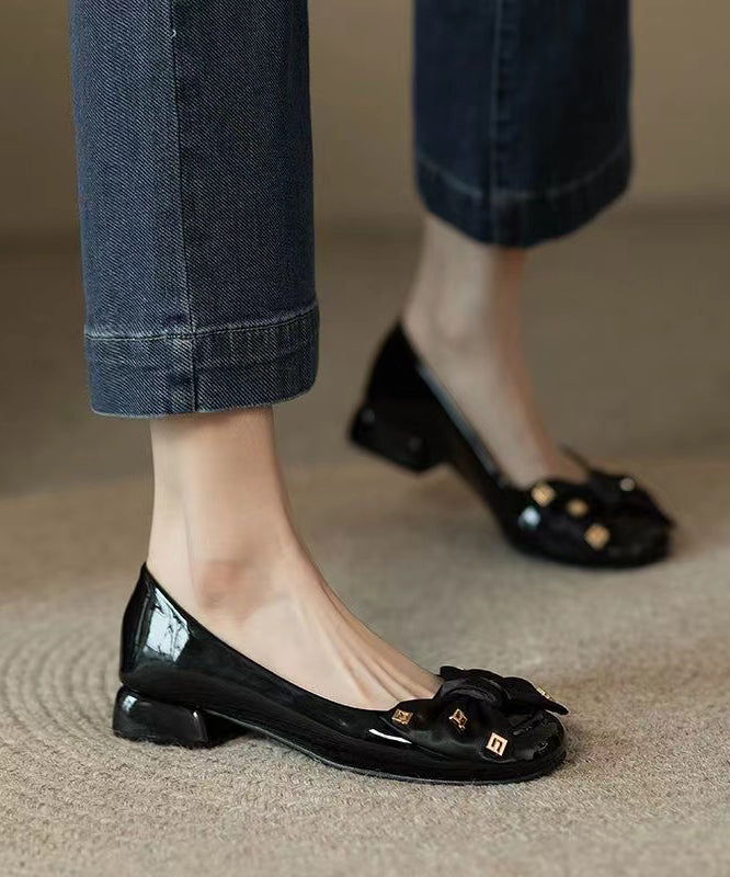 Annemijn - Elegante Penny Loafers met Strik